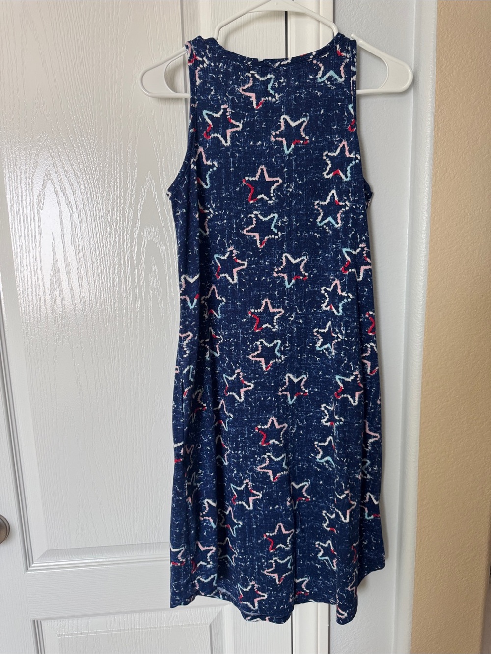 Secret Treasures Navy Star Print Sleep Dress - Picture 4 of 4